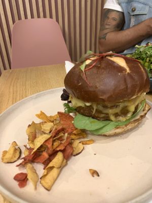 Au Burger (beyond patty)  at Aunts et Uncles in Brooklyn