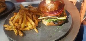 Chikn Sandwich 😍 at Aunts et Uncles in Brooklyn