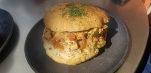 Bake & Saltfish at Aunts et Uncles in Brooklyn