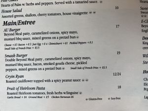 mains  at Aunts et Uncles in Brooklyn