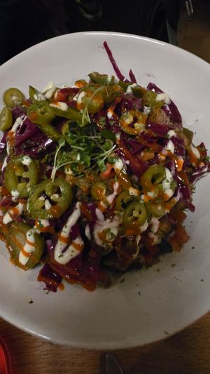 Loaded potatoes at Aunts et Uncles in Brooklyn