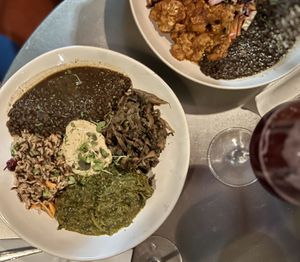 Mushroom skewer bowl, Cryin Ryan  at Aunts et Uncles in Brooklyn