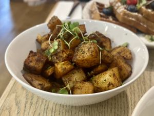 Potatoes  at Aunts et Uncles in Brooklyn