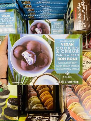 Vegan bon bons…hello!! at Trader Joe's in Woodmere