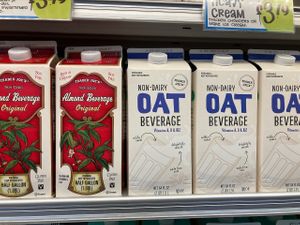Plant-based milk at Trader Joe's in Woodmere