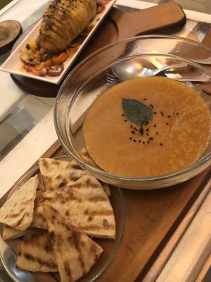 Lentil soup  at Kakao Cafe in Dahab