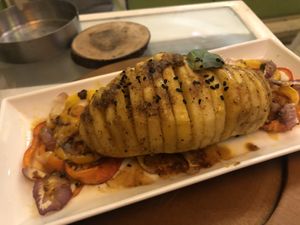 Potato with veggies  at Kakao Cafe in Dahab