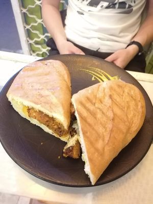 Vegan Kebab at Kakao Cafe in Dahab