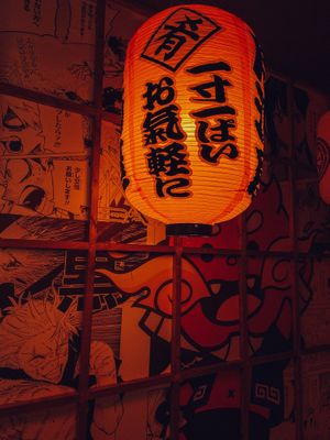 Cute decoration at Ramen Shifu - Chueca in Madrid