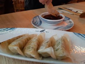 Starter / Vegetable gyozas at Ramen Shifu - Chueca in Madrid