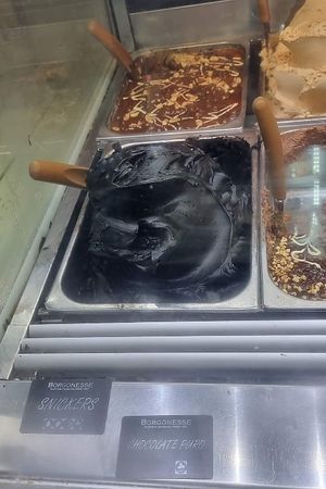 My favourite of all time: pure chocolate (gorgeous black colour) at Borgonesse in Alicante