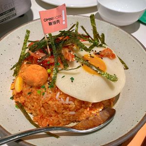 UNEggspexted Kimchi Pries Rice at Green Common - Raffles City in Shanghai