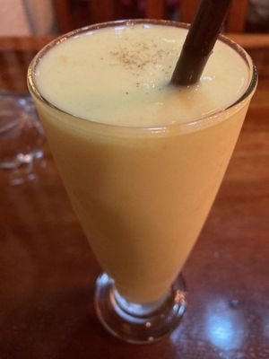 Mango lassi  at Babu's Indian Hot in Koh Samui