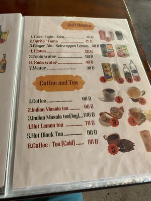 Menu (Feb 2024)  at Babu's Indian Hot in Koh Samui