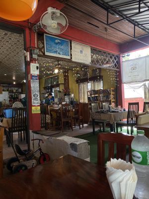 Inside  at Babu's Indian Hot in Koh Samui