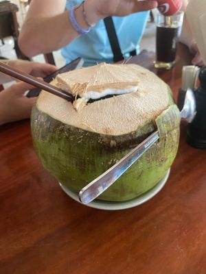 Coconut (massive!)   at Babu's Indian Hot in Koh Samui