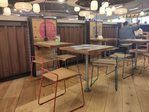 Seating area at Tortilla - Stephenson Place in Birmingham