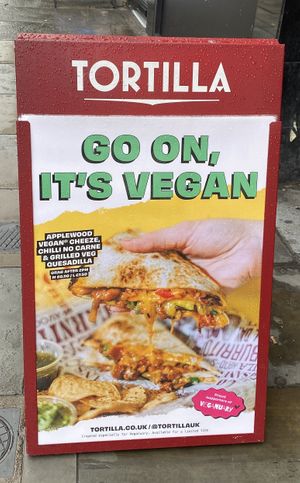 Veganuary offer #Veganuary at Tortilla - Islington in London