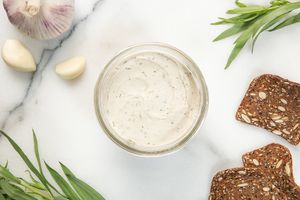 Fine Herb & Garlic - Vegan Spread
Dairy-free, Gluten-free, Soy-free, GMO-free, Oil-free at Vegan Stokes Cheese in Markham
