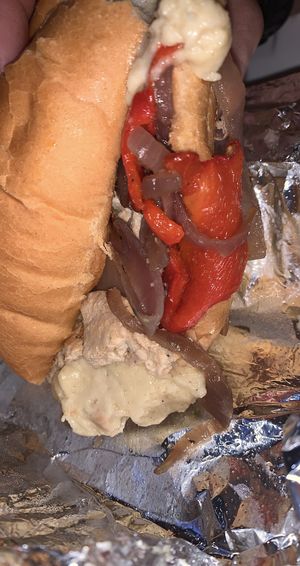 Philly cheese steak  at Galaxy Hut in Arlington