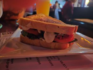 Grilled cheese at Galaxy Hut in Arlington