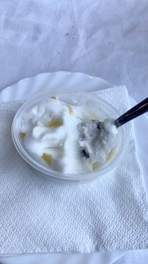 Sorbete limón   at La llar d'en Tariel in Mollet Del Valles