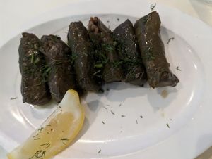Dolmades at Blu Kouzina in Sarasota