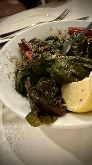 Swiss Chard  at Blu Kouzina in Sarasota