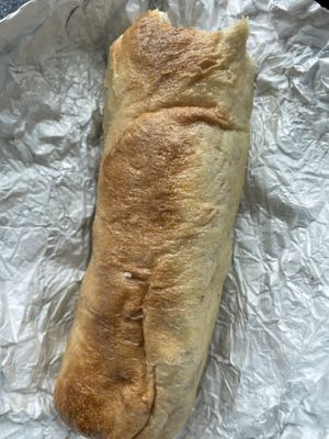 Vegan hot dog  at Balsam Bagels in Rochester