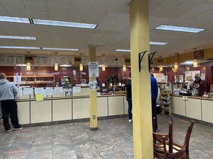 Inside 2 at Balsam Bagels in Rochester