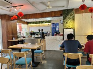 Limited tables, about only 6   at Green by choice 我行我素 - Hougang Green Mall in Northeast Singapore
