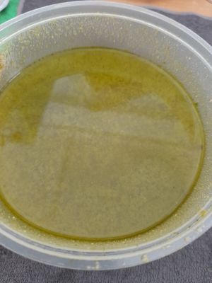 Leicha soup at Green by choice 我行我素 - Hougang Green Mall in Northeast Singapore