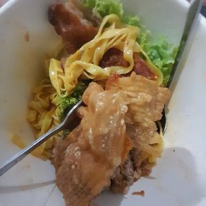 Spicy mee pok by default at Green by choice 我行我素 - Hougang Green Mall in Northeast Singapore