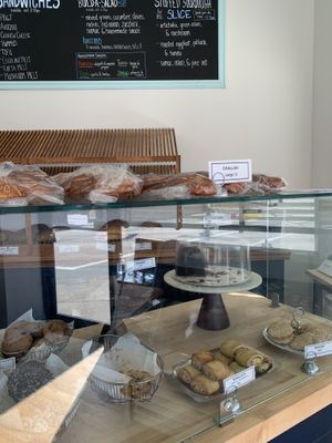 Pastry shelf! at Allegro Bakery in Pittsburgh