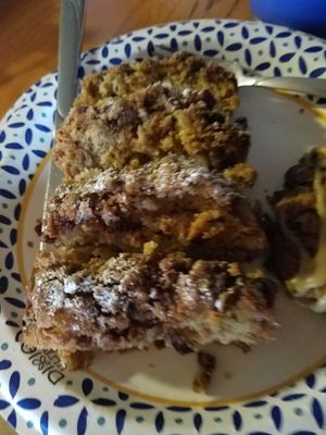 Apple Cinnamon Coffee Cake at Allegro Bakery in Pittsburgh