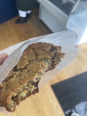 Chocolate chip pistachio tahini cookie  at Allegro Bakery in Pittsburgh