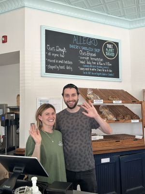 Darling staff  at Allegro Bakery in Pittsburgh