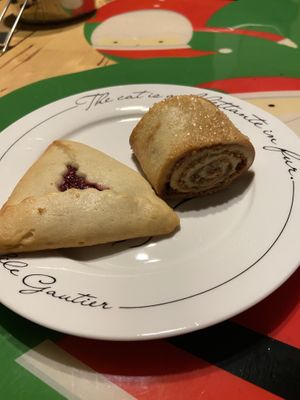 Rugelach and hamentashen.  at Allegro Bakery in Pittsburgh