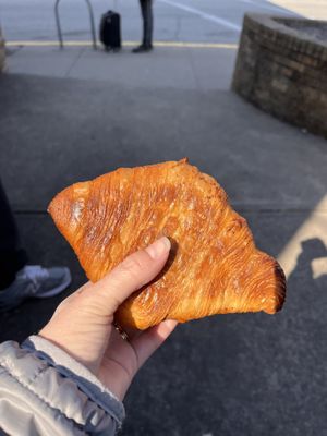 Plain croissant   at Allegro Bakery in Pittsburgh
