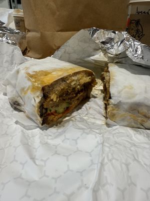 seitan melt  at Allegro Bakery in Pittsburgh