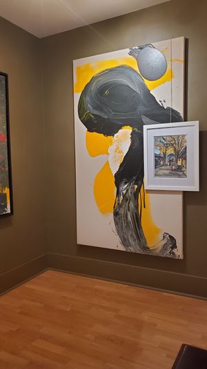 Cai's art at Cai's Dim Sum Catering in Brattleboro