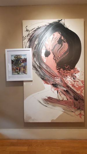 Cai's art at Cai's Dim Sum Catering in Brattleboro