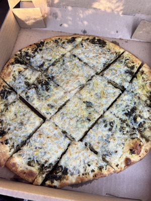 Vegan garlic chips with pesto  at Wally's Pizza Bar in Cameron Park