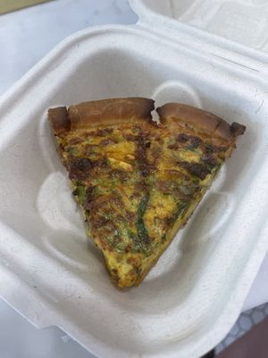 Just egg, Feta, Bacon Quiche   at Phatties Bake Shop in San Diego