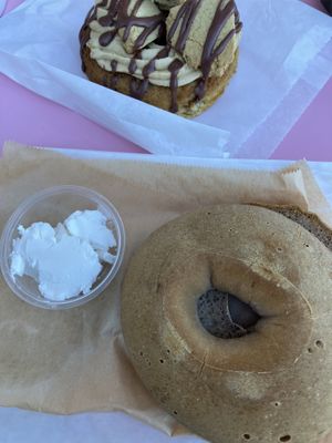 Bagel  at Phatties Bake Shop in San Diego