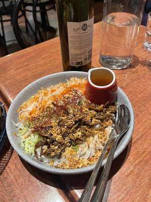 Asian-green melody noodle soup  at Vego Delish in Perth