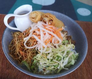BBC -  bun bi chay warm noodle salad at Vego Delish in Perth