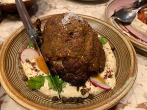 Cauliflower Falafel - omni fam loved this so much at Lillah Middle Eastern in Lane Cove