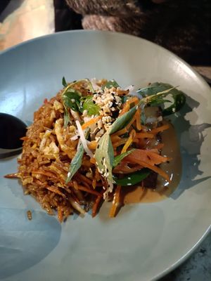 Nasi goreng - very salty, especially the tempeh at Monster Kitchen and Bar in Canberra