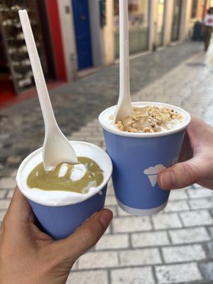 Yogurt vegano   at Puro & Bio in Ravenna